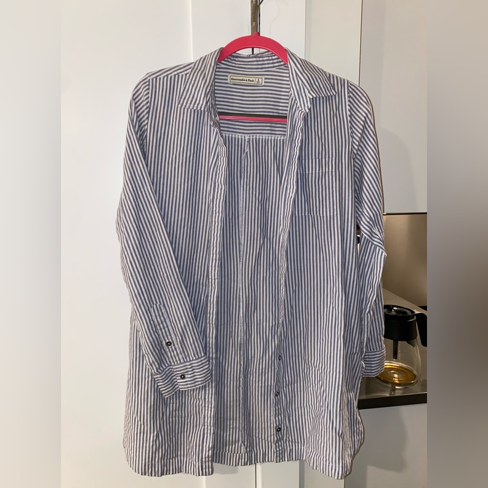Button up t shirt dress
